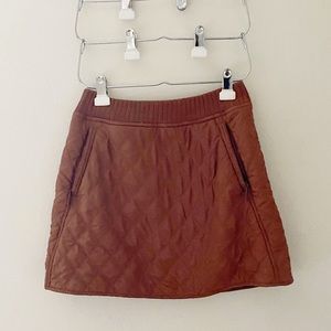 Prana quilted skirt copper size XS